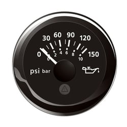 Picture of VDO Gauges A2C59514118 ViewLine Oil Pressure Gauge 2-1/16" 0-150 PSI Black