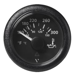 Picture of VDO Gauges A2C59514165 Marine 2-1/16" ViewLine Oil Temperature Gauge 120-300°F Black