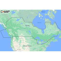 Picture of C-Map M-NA-Y216-MS Canada Lakes REVEAL Inland Chart