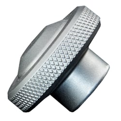 Picture of PTM Edge P12682-58 GR Replacement Knob Titanium Grey for VR-140 Elite Mirrors