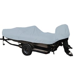 Picture of Carver Covers 77319F-10 Poly-Flex II Boat Cover for 19.5' Fish & Ski Boats with Walk-Thru Windshield