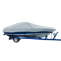 Picture of Carver Covers 77720S-11 Sun-DURA Boat Cover for 20.5' V-Hull Cuddy Cabin Grey