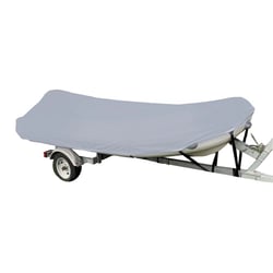 Picture of Carver Covers 7INF13F-10 Poly-Flex II Boat Cover for 13.5' Inflatable Boats Grey