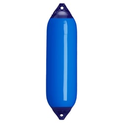 Picture of Polyform F-6-BLUE Twin Eye Boat Fender 11" x 46" Blue