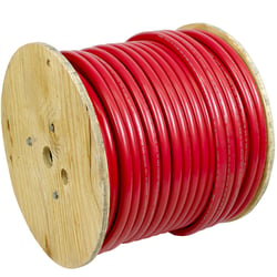 Picture of Pacer Performance WUL2RD-250 Red 2 AWG Marine Battery Cable 250 Foot Spool