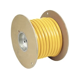 Picture of Pacer Performance WUL10YL-25 Yellow 1/0 AWG Marine Battery Cable 25 Foot