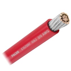 Picture of Pacer Performance WUL2/0RD-FT Red 2/0 AWG Marine Battery Cable Sold By Foot