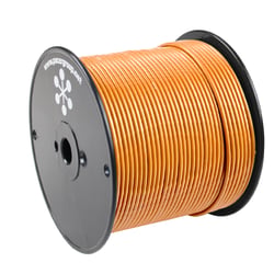 Picture of Pacer Performance WUL18OR-500 Orange 18 AWG Marine Primary Wire 500 Foot