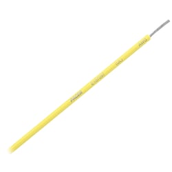 Picture of Pacer Performance WUL16YL-25 Yellow 16 AWG Marine Primary Wire 25 Foot