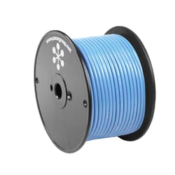 Picture of Pacer Performance WUL16LB-100 Light Blue 16 AWG Marine Primary Wire 100ft