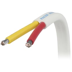 Picture of Pacer Performance W14/2RYW-500 14/2 AWG Safety Duplex Marine Wire 500ft Red/Yellow