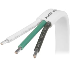 Picture of Pacer Performance W14/3-100 Marine Triplex Cable 14/3 AWG 100ft Black/Green/White
