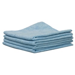 Picture of Presta 800137CS Edgeless Microfiber Towels 16x16 330 GSM Blue 5-Pack