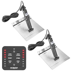 Picture of Lectrotab XKASL12X12A 12x12 Aluminum Alloy Trim Tab Kit with SLC-11 One-Touch Control