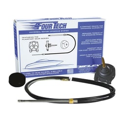 Picture of Uflex FOURTECHBLK12 Fourtech Rotary Steering System 12ft Black Cable