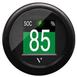 Picture of VDO Gauges B00084801 VL Flex 52mm Intelligent Battery Monitor Kit 24V with IBS