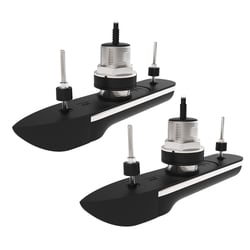 Picture of Raymarine T70544 RVM-420 Stainless Steel Thru-Hull Transducer Pair 20 Degree 10M Cable