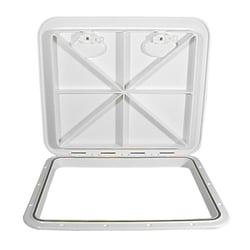 Picture of Beckson Marine HT1821AW Rectangular Flush Hatch 18x20 White