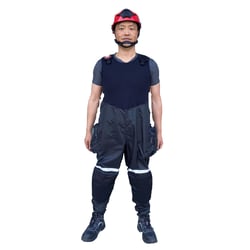 Picture of First Watch FRP-800-BK-L/XL Responder Utility Waders Black/Grey L/XL