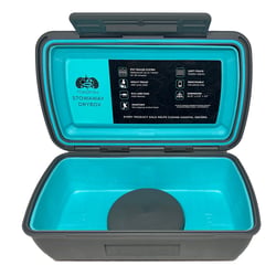 Picture of Toadfish 1139 Stowaway Dry Box with SmartGrip Suction Base and Cell Phone Tray