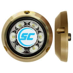 Picture of Shadow-Caster SC3-BW-BZSM LED Underwater Light Blue/White Bronze Surface Mount