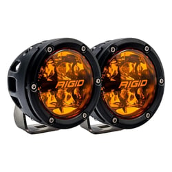 Picture of RIGID Industries 36123 360-Series 4" LED Spot Light with Amber PRO Lens Pair