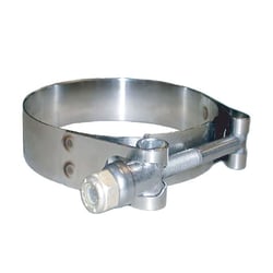 Picture of Trident Marine 720-3001 316 Stainless Steel T-Bolt Hose Clamp 3/4" Band
