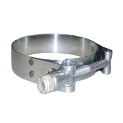 Picture of Trident Marine 720-5001L 316 Stainless Steel T-Bolt Hose Clamp 5.37-5.94 Inch Range