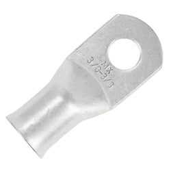 Picture of Pacer Performance TAE3/0-38R-10 Tinned Copper Battery Cable Lug 3/0 AWG 3/8" Stud 10-Pack