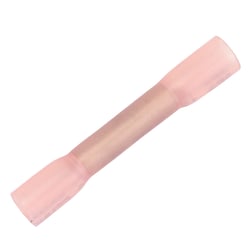 Picture of Pacer Performance TBSE18-25 Heat Shrink Butt Connectors 22-18 AWG Red 25-Pack