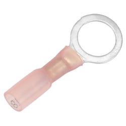 Picture of Pacer Performance TE18-38R-25 Heat Shrink Ring Terminal 22-18 AWG 3/8" Stud 25-Pack