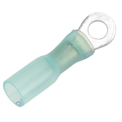 Picture of Pacer Performance TE14-8R-25 Heat Shrink Ring Terminal 16-14 AWG #8 Stud 25-Pack