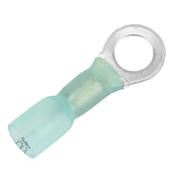 Picture of Pacer Performance TE14-14R-100 Heat Shrink Ring Terminal 16-14 AWG 1/4" Stud 100 Pack