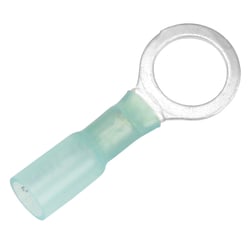 Picture of Pacer Performance TE14-38R-25 Heat Shrink Ring Terminals 16-14 AWG 3/8" Stud 25-Pack