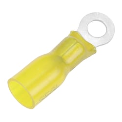 Picture of Pacer Performance TE10-8R-25 Heat Shrink Ring Terminals 12-10 AWG #8 Stud 25-Pack