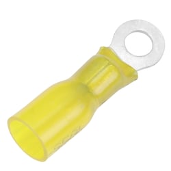 Picture of Pacer Performance TE10-8R-100 Heat Shrink Ring Terminal 12-10 AWG #8 Stud 100 Pack