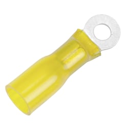 Picture of Pacer Performance TE10-10R-25 Heat Shrink Ring Terminal 12-10 AWG #10 Stud 25-Pack