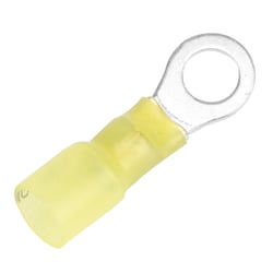 Picture of Pacer Performance TE10-14R-25 Heat Shrink Ring Terminal 12-10 AWG 1/4" Stud 25 Pack