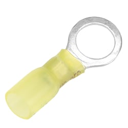 Picture of Pacer Performance TE10-38R-3 Heat Shrink Ring Terminal 12-10 AWG 3/8" Stud 3-Pack