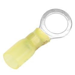 Picture of Pacer Performance TE10-38R-100 Heat Shrink Ring Terminal 12-10 AWG 3/8" Stud 100-Pack