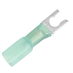 Picture of Pacer Performance TE14-8SLF-25 Heat Shrink Spade Terminal 16-14 AWG #8 Stud 25-Pack