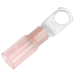Picture of Pacer Performance TE8-56R-25 Heat Shrink Ring Terminal 8 AWG 5/16" Stud 25-Pack