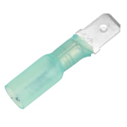 Picture of Pacer Performance TDE14-250M-100 Heat Shrink Male Disconnect 16-14 AWG 100-Pack