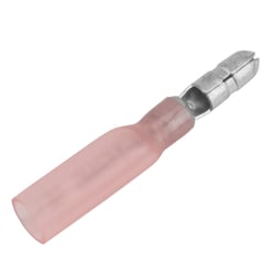 Picture of Pacer Performance TBPE18-156-25 Heat Shrink Male Bullet Terminal 22-18 AWG 25-Pack