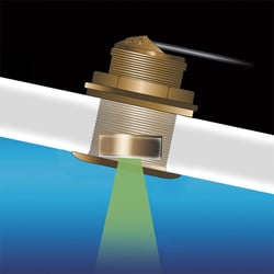 Airmar B75C-12-HW-MM CHIRP Thru-Hull Transducer 12° Deadrise 600W 150-250kHz — image 3