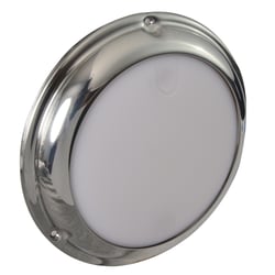 Picture of Lumitec 101097 Touch Dome Light White/Blue LED with Stainless Steel Bezel