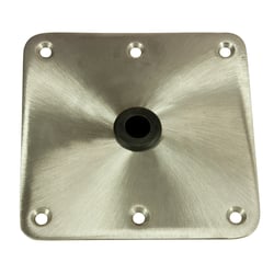 Picture of Springfield Marine 1620001 KingPin 7" x 7" Stainless Steel Square Deck Base