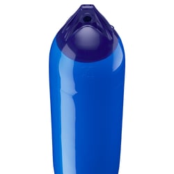 Polyform F-6-BLUE Twin Eye Boat Fender 11" x 46" Blue — image 2