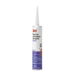 Picture of 3M 7000042727 Marine Adhesive Sealant 5200 Black 1/10 Gallon Cartridge