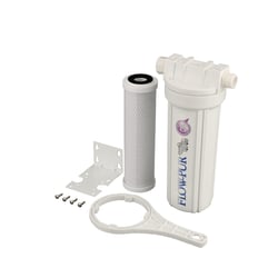 Picture of Flowmatic Systems POE12GHGACB-RV Flow-Pur Single Exterior RV Water Filter System with GAC Cartridge